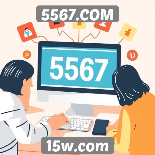 Estratégias de marketing do site 5567.COM